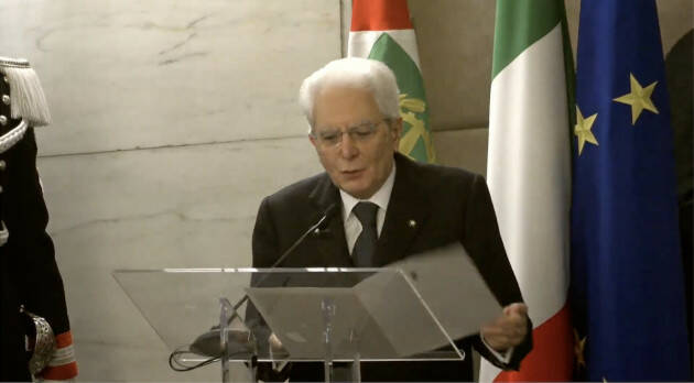 IV Conferenza degli Ambasciatori e Ambasciatrici: il saluto di Mattarella