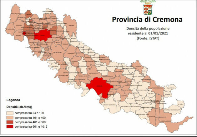 Provincia di CR cambia : gli anziani sono  il 25%, gli stranieri il 12%