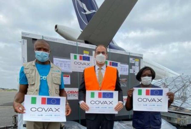 L'Italia dona all’Angola un nuovo lotto di vaccini
