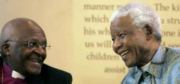 Sud Africa E’ morto a 90 anni Tutu il sostenitore di Nelson Mandela