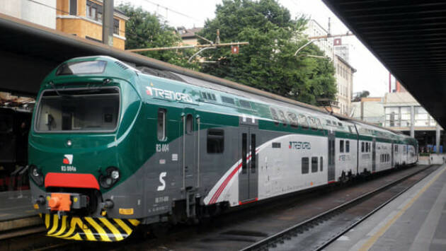 TRENORD CASI COVID-19 E QUARANTENE FRA IL PERSONALE DI BORDO