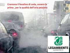 Legambiente Regionale qualità aria Lombardia:Cremona  1° con aria pessima.