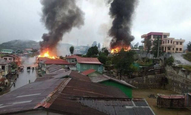 Strage di Natale in Myanmar