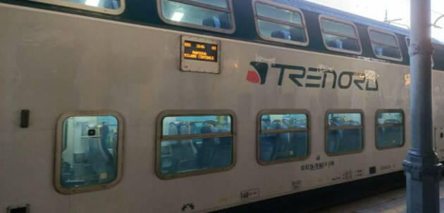 TRENORD: RIPARTONO LE SOPPRESSIONI E GLI SCIOPERI, A GENNAIO SARANNO DUE