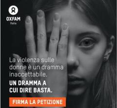 Oxfa Firma Petizione contro Violenza sulle donne