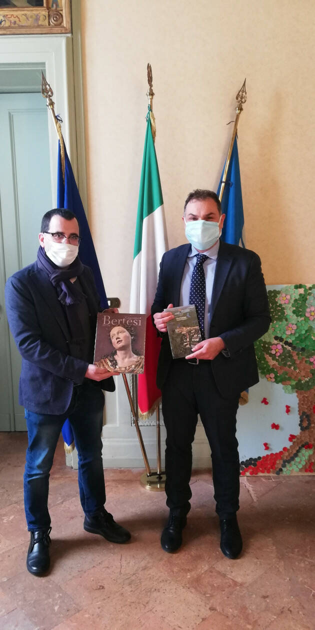 Signoroni ha incontrato il collega della Provincia di Mantova Carlo Bottani.