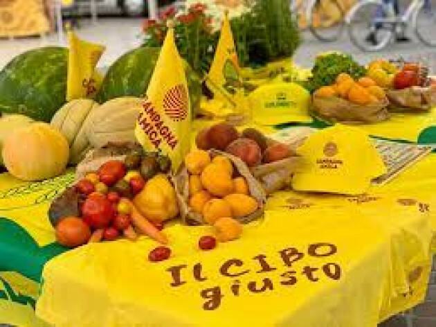 Campagna Amica, appuntamenti nei ''luoghi del cibo giusto''