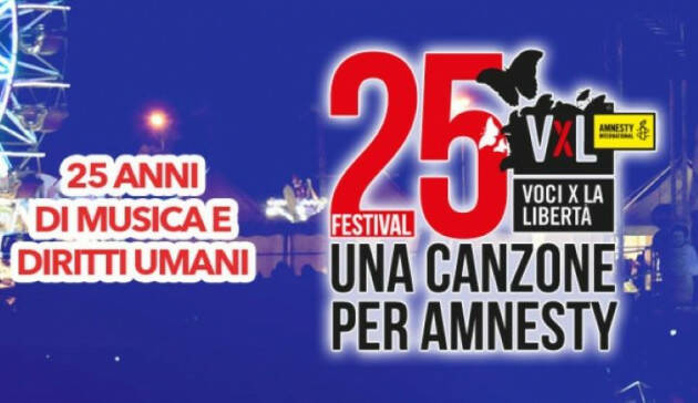 Al via i Premi Amnesty 2022 per le canzoni sui diritti umani