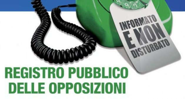 CODACONS CREMONA: REGISTRO OPPOSIZIONI,OK ALL’ESTENSIONE ANCHE AI CELLULARI.