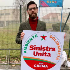 Crema Paolo Losco candidato alla carica di Sindaco  per la lista ‘Sinistra Unita’