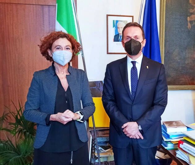 IL QUESTORE DI CREMONA INCONTRA LA SINDACO BONALDI