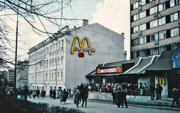 Primo McDonald sovietico 32 anni fa