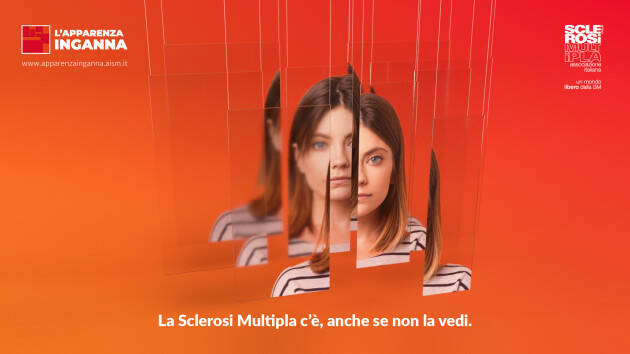 l'apparenza Inganna la campagna di AISM per far luce sui sintomi della sclerosi multipla