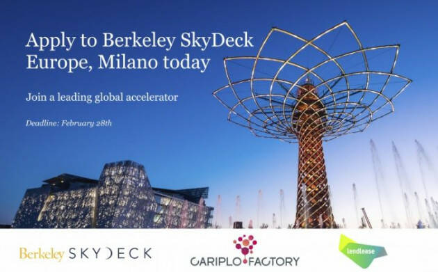 Parte la call per il programma ''Skydeck Europe''