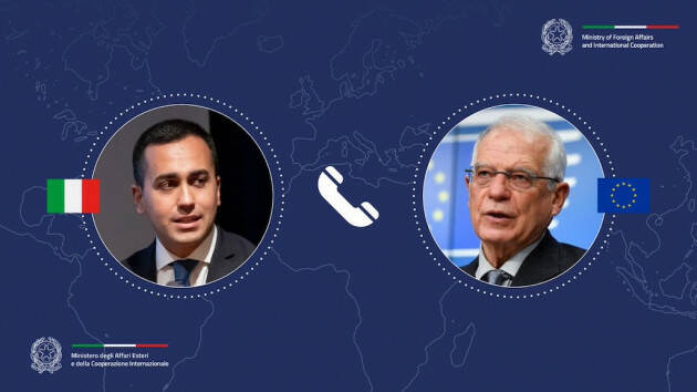 I principali dossier internazionali al centro della telefonata tra il ministro Di Maio e l’alto rappresentante Ue Borrell