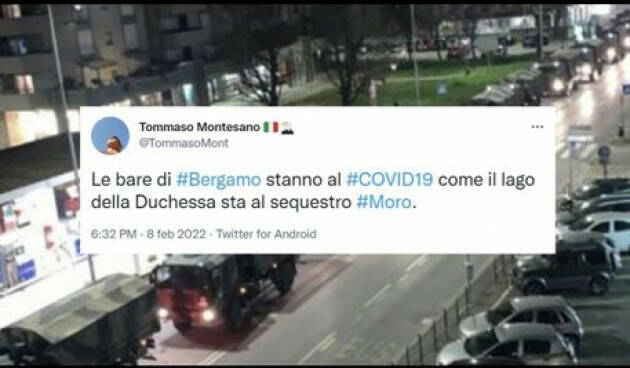 Famiglie denunciano Tommaso Montesano per il tweet sulle bare