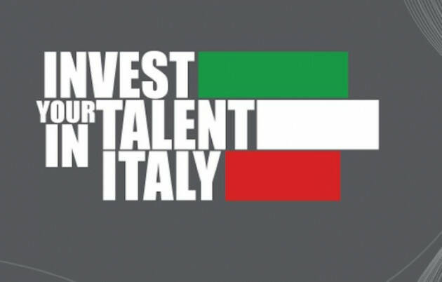 ''Invest Your Talent in Italy'': ultimi giorni per le candidature