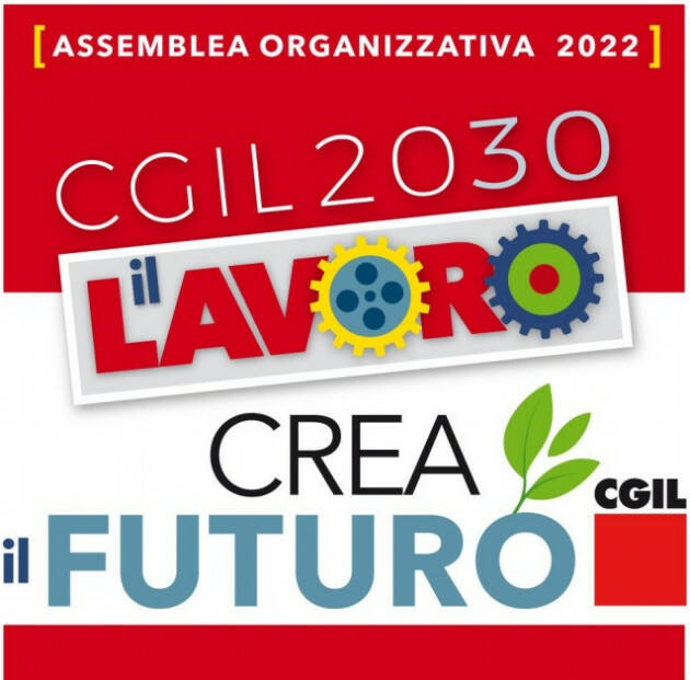 Cgil Maurizio Landini (sg Cgil) conclude il dibattito Assemblea di  Rimini
