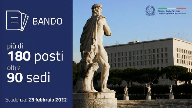 10 giorni per rispondere al Bando Maeci– Mur – Crui