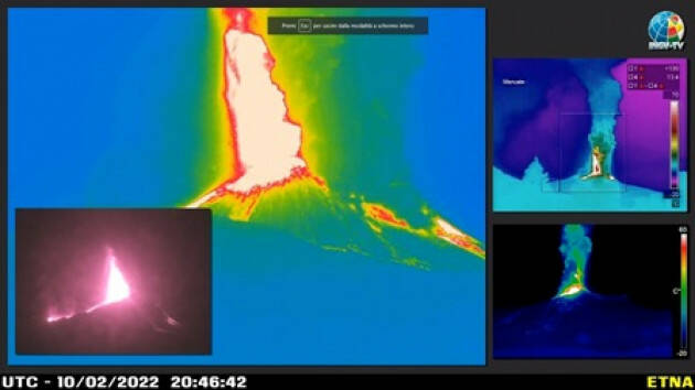 INGV apre due nuovi canali streaming per ''vedere'' l’Etna, Stromboli e Vulcano in real time