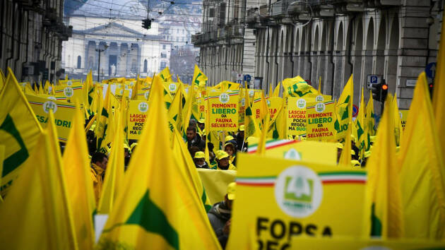 Cremona Coldiretti   Allevatori e agricoltori in piazza a Milano il 17 febbraio