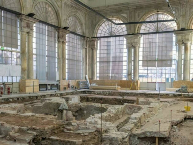 Genova : eccezionali scoperte archeologiche alla Loggia di Banchi