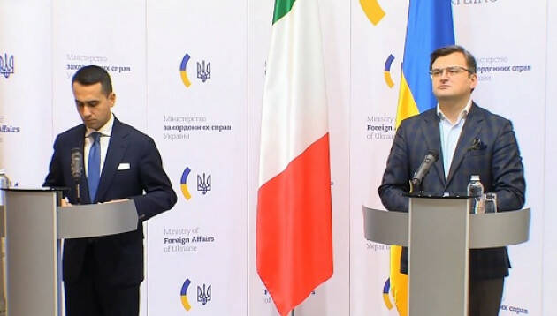 Di Maio in Ucraina: c’è spazio per una soluzione diplomatica