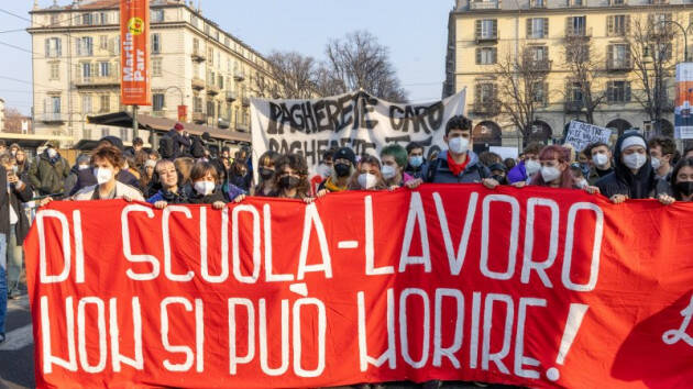 RIFONDAZIONE: BASTA MORTI! ABOLIRE L’ALTERNANZA SCUOLA – LAVORO