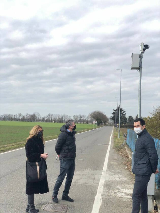 Piacenza: Videosorveglianza, 5 nuove telecamere a Pittolo e Ivaccari. “Oltre 50 installate in quattro anni sul territorio comunale”.