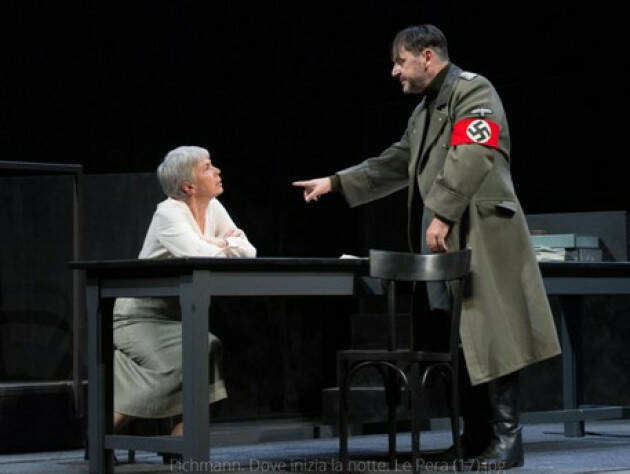 Al Piccolo debutta 'Eichmann. Dove inizia la notte'