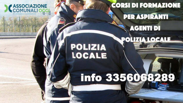 APERTE LE ADESIONI AL CORSO ASPIRANTI AGENTI DI POLIZIA LOCALE A MANTOVA