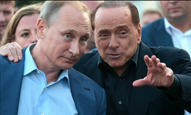 BERLUSCONI HA ANCORA IL CORAGGIO DI PROFESSARSI  AMICO DI PUTIN ? ARNALDO DE PORTI