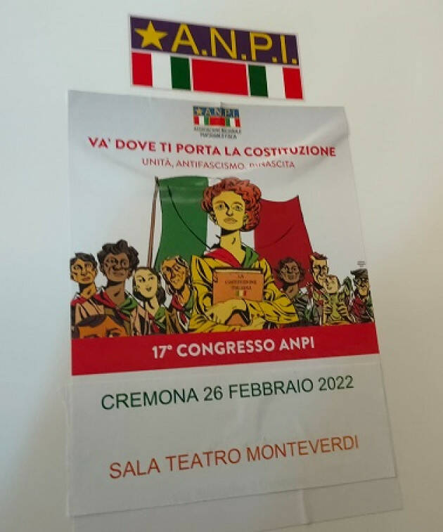 Giancarlo Corada rieletto presidente Anpi provinciale di Cremona( Video)
