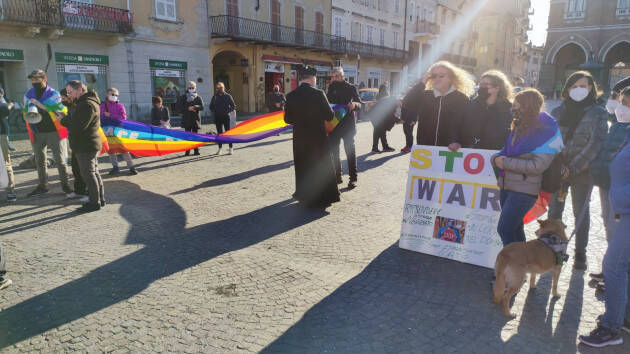 Anche  Casalmaggiore  manifesta per la  Pace in Ucraina