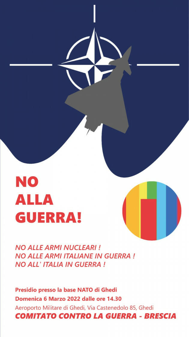 GHEDI - NO ALLA GUERRA CONTRO LE ARMI E LA GUERRA NUCLEARE