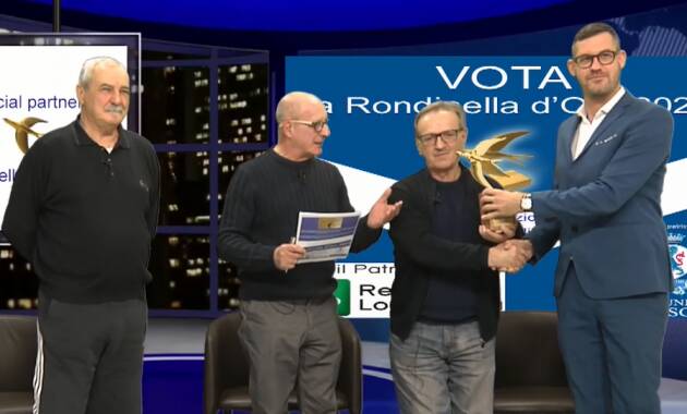 BRESCIA: Egidio Salvi premiato con la ''Rondinella D'oro''