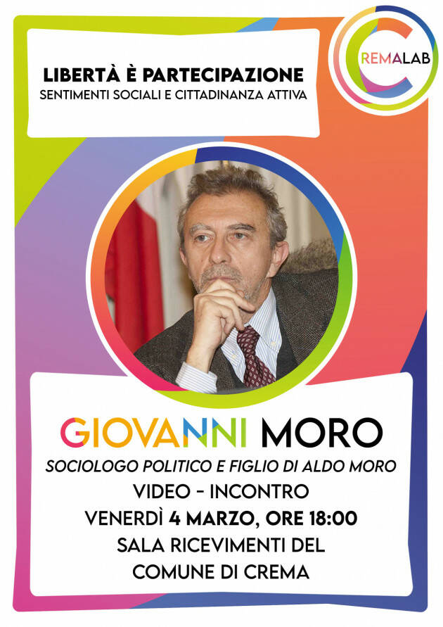 conferenza con Giovanni Moro