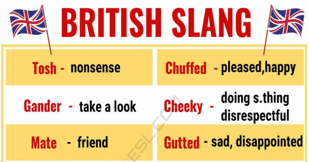 Slang british da sapere assolutamente quando si viaggia