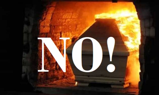 Bocciato forno crematorio a Rivolta