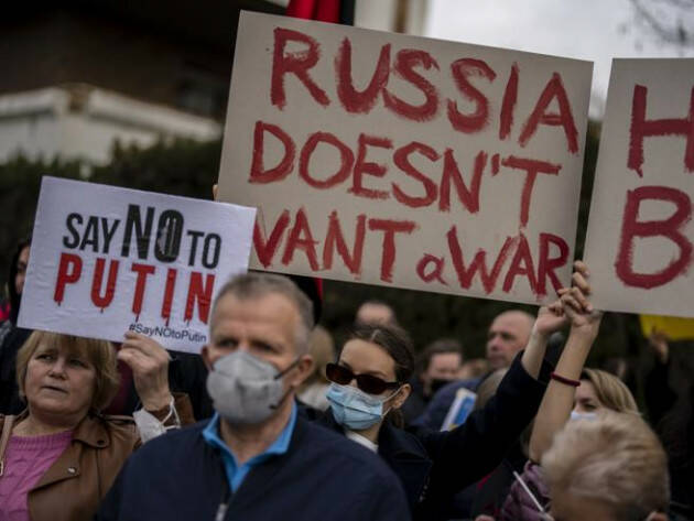 Ucraina Totale condanna di Putin. Se vuoi la pace, prepara la Pace, non la guerra| GC.Storti