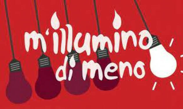 M'illumino di meno. Anche Piacenza celebra
