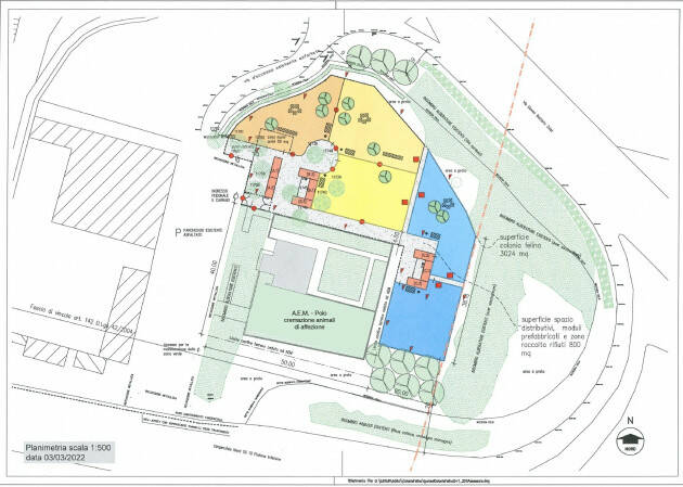 Colonia felina in via Brescia, progetto definitivo in dirittura d’arrivo