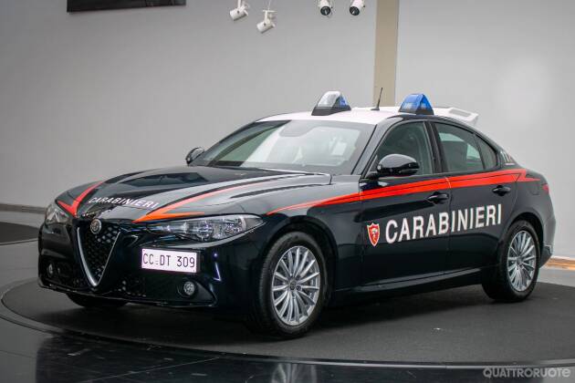 ARRIVA LA NUOVA GIULIA PER I CARABINIERI