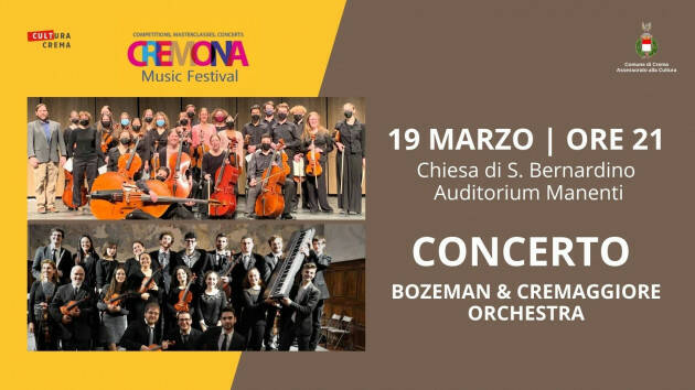 Crema - Orchestre americane Bozeman e orchestra Cremaggiore a Crema