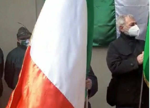 San Bassano posata la ‘pietra d’inciampo’ in ricordo del partigiano Paolo Rizzi