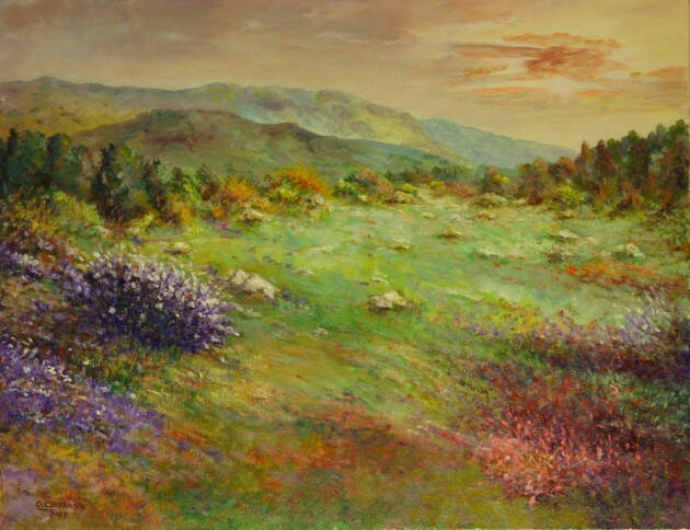 ''I colori della natura'' Mostra di pittura di Onofrio Carrano