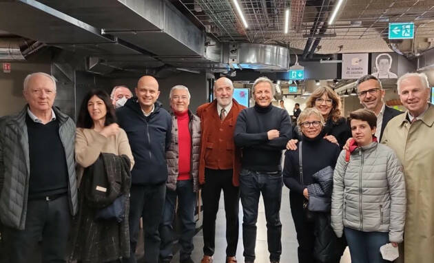 Una delegazione del Rotary Club Crema il visita al Mercato Centrale di Milano