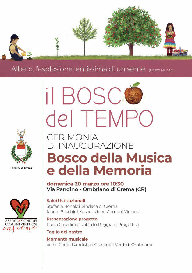 INAUGURAZIONE BOSCO DEL TEMPO