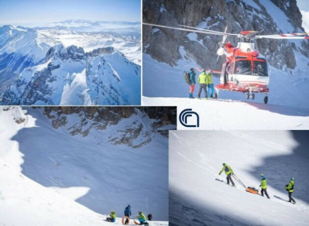 Il ghiacciaio del Gran Sasso perde un metro di spessore all’anno