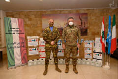 Donati presidi sanitari alle Forze Armate Libanesi